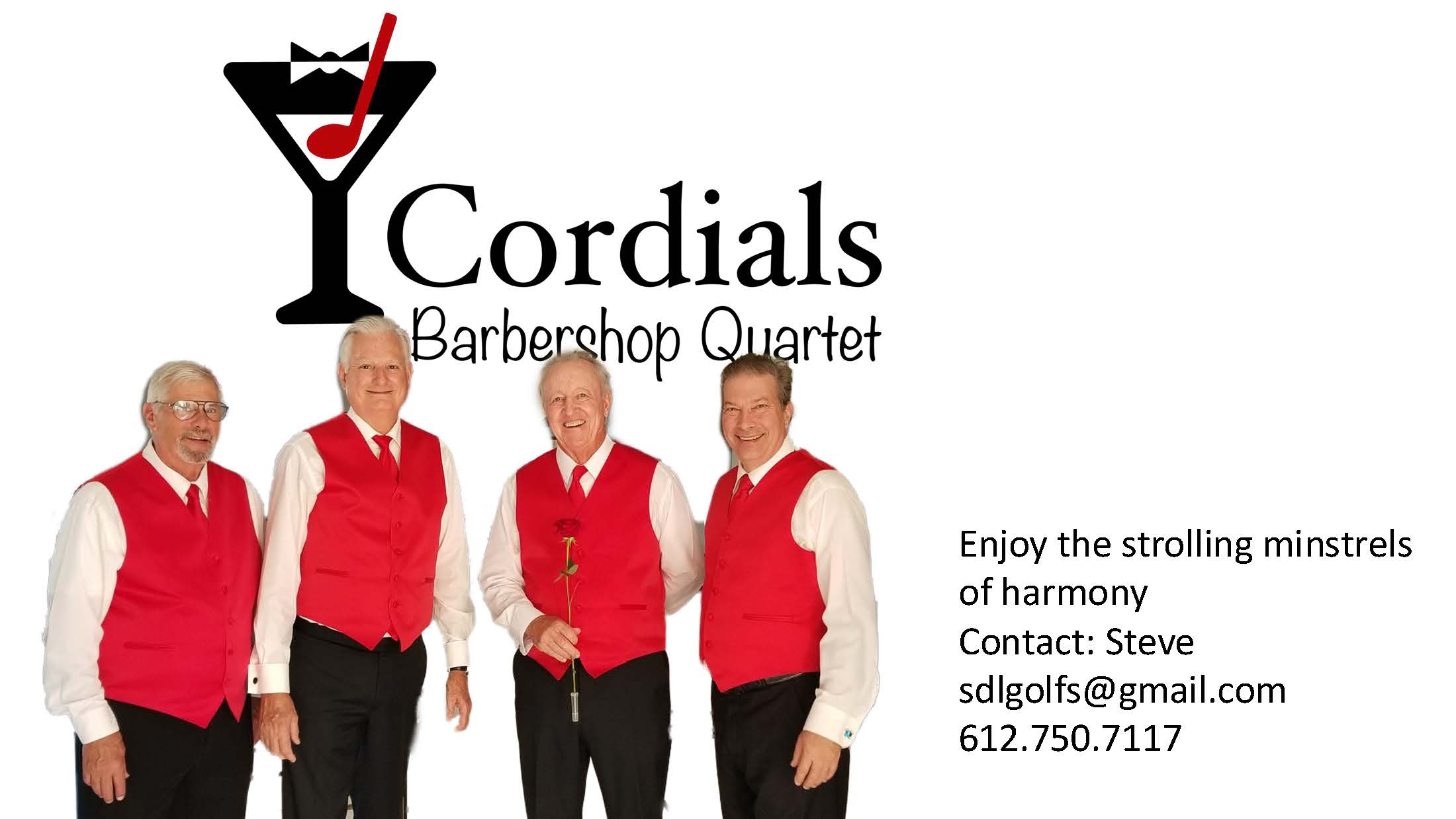 Cordials Quartet advertisement